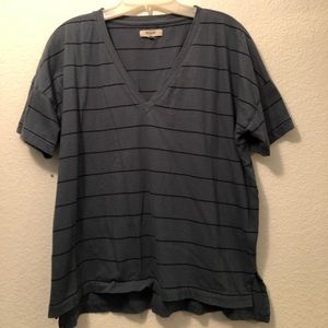 Madewell striped oversized Tee